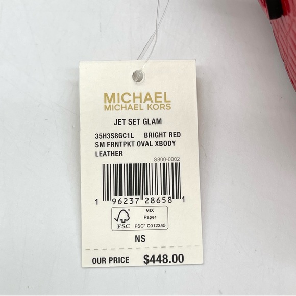 Michael Kors Jet Set Glam Oval Crossbody Bag - Picture 10 of 10